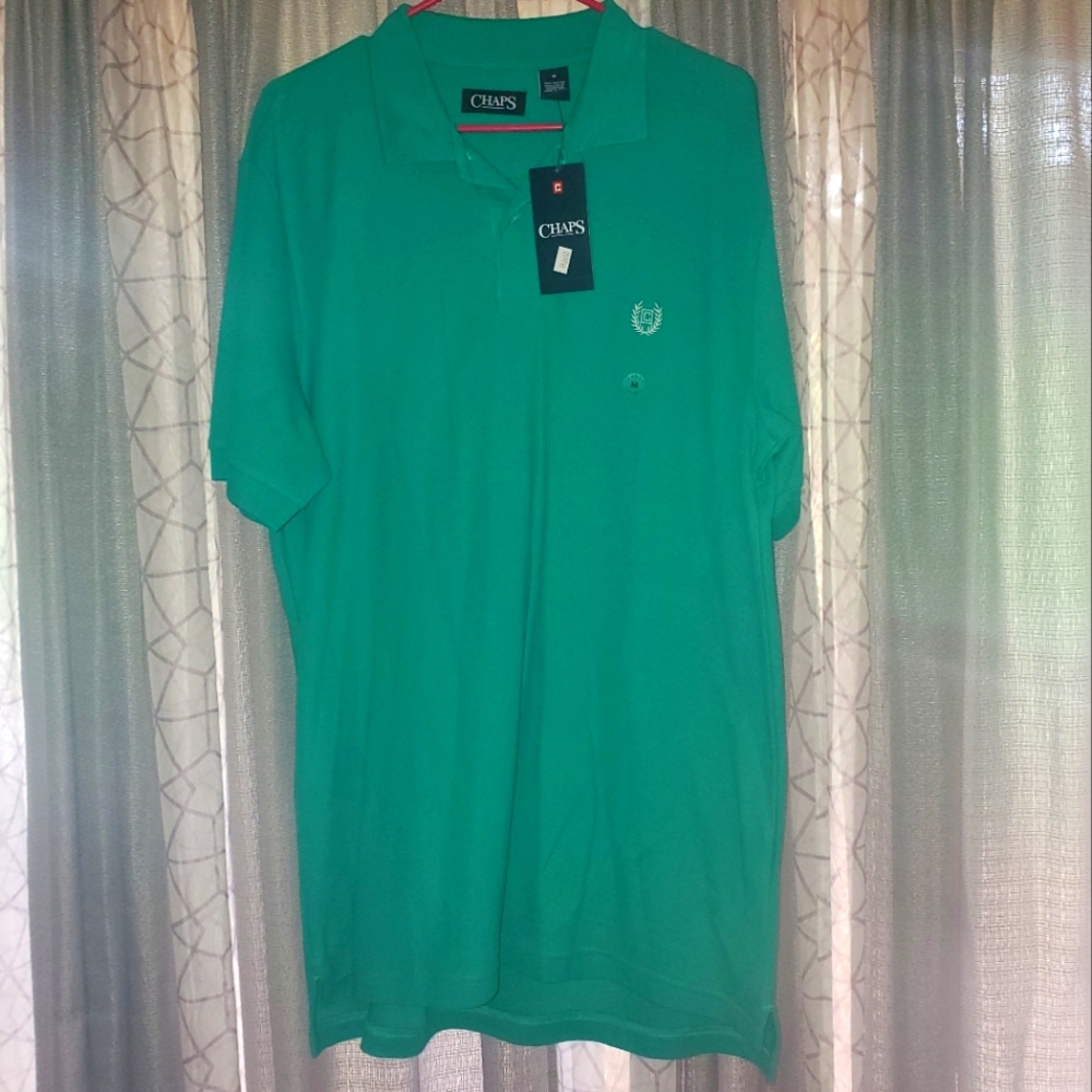 🤯HP🤯NWT 🖤 Green Polo Shirt